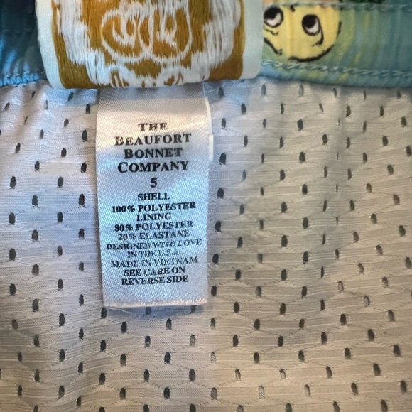 The Beaufort Bonnet Company Beach Swim Trunks Size 5 EUC - Picture 3 of 4